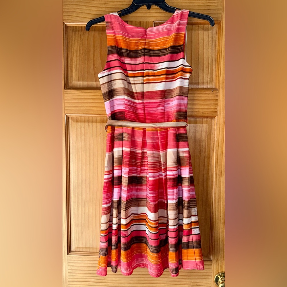 Rabbit Rabbit Rabbit Colorful Striped Midi Dress-EUC - Picture 7 of 14